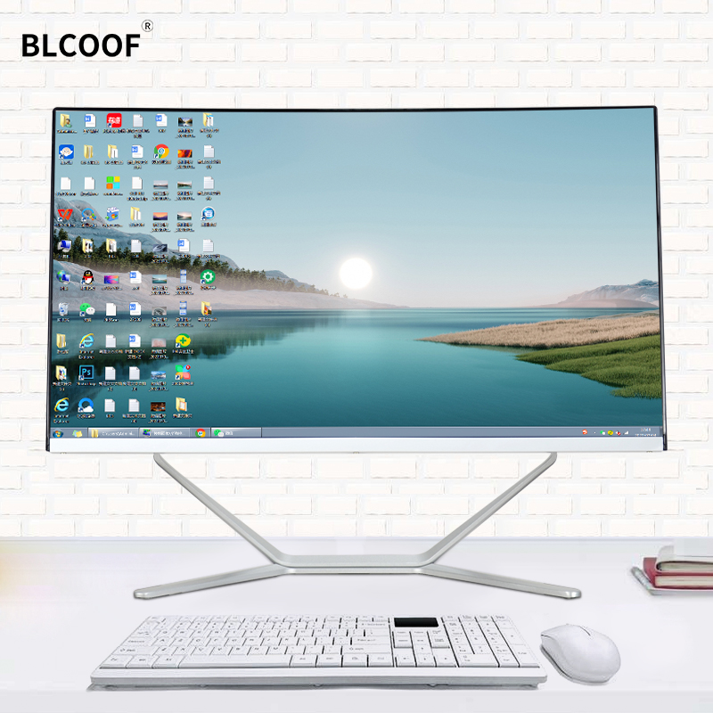Pc Gaming Fullset - POS 컴퓨터 곡선 스크린 올인원 PC