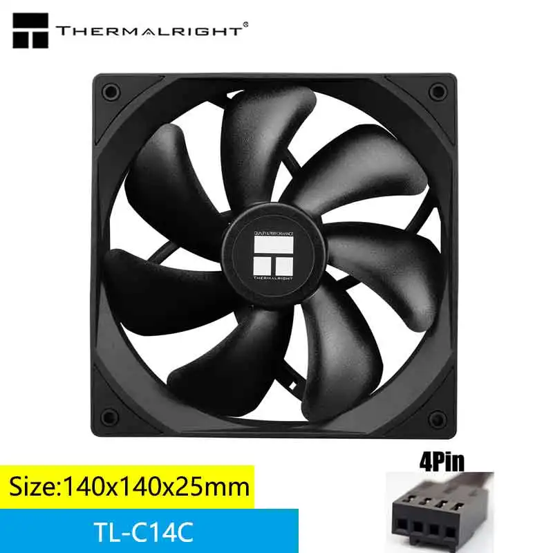 Pc Gaming Lounge - Thermalright TL-C14CW/14C-S 14cm 냉각 팬 5V