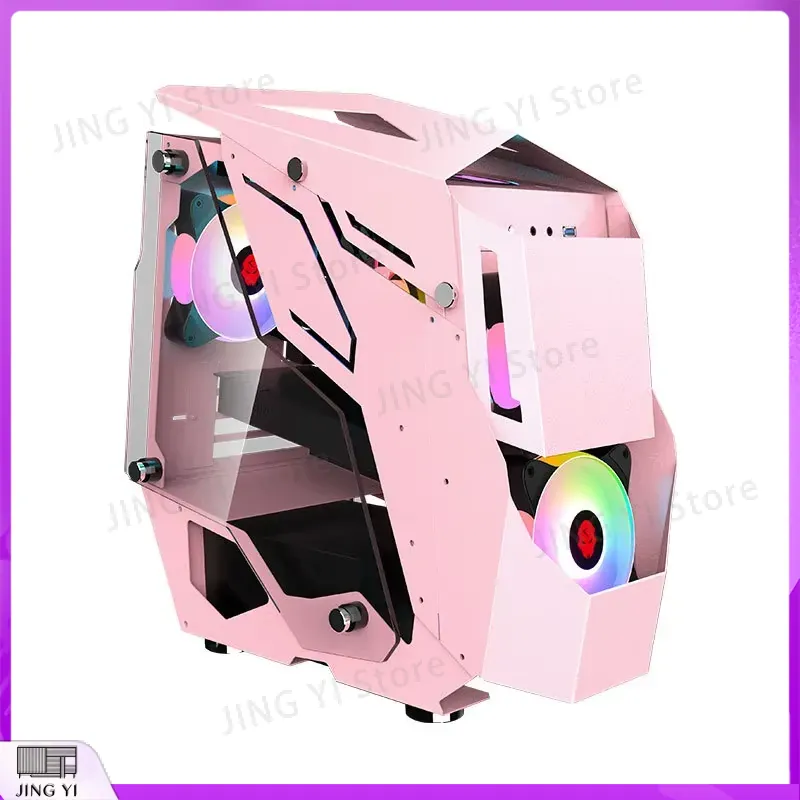 Pc Gaming Pink - 미니 ITX 게이밍 PC 케이스 ATX