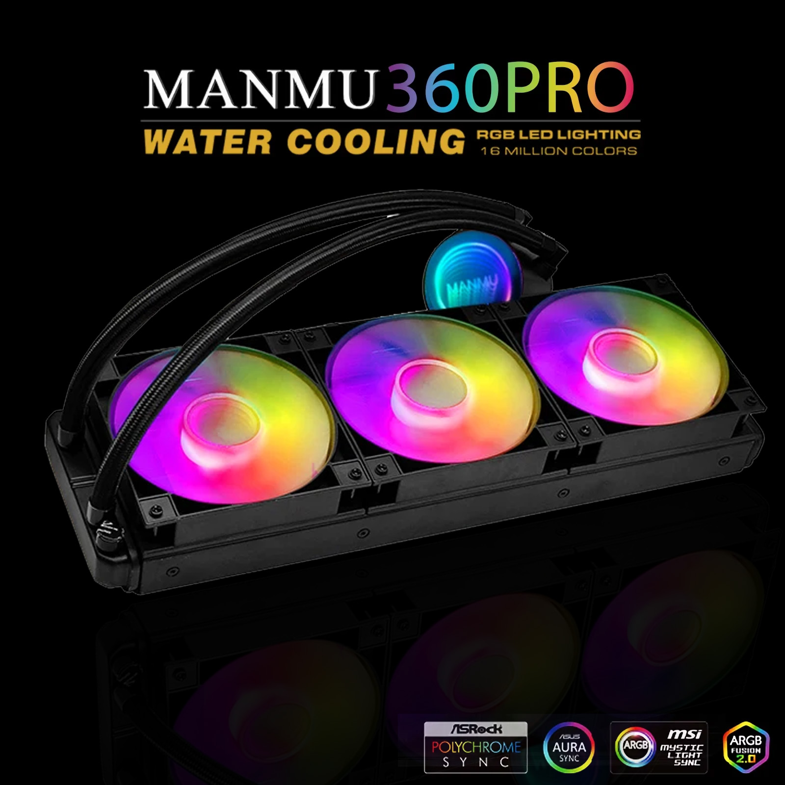 MANMU 360mm CPU 수냉쿨러 AM4 CPU 수 - Pc Water Cooling 리뷰 및 가격